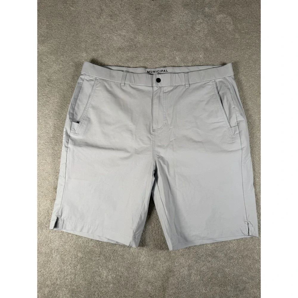 Municipal AllShort Mens 38 Stone Gray 9